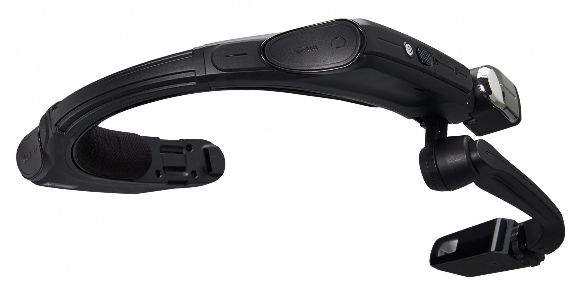 Vista trasera de la tableta RealWear HMT-1